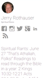 Mobile Screenshot of jerryrothauser.com